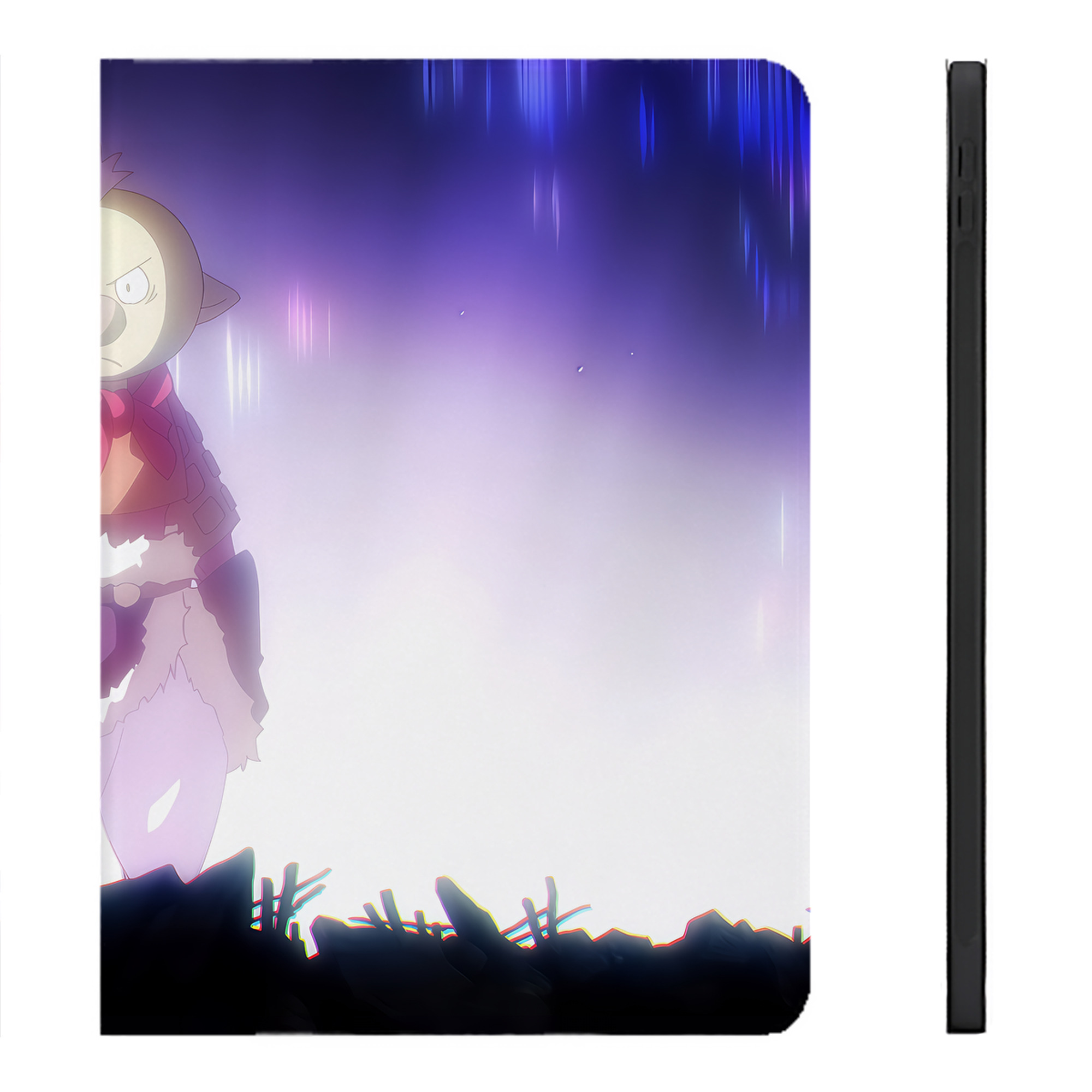 （画像用） 転スラ Regarding Reincarnated to Slime IPadケース ペンホルダー付き ブックスタイルデザイン